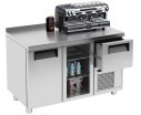 Холодильный стол T57 M3-1 0430-1(2)9 (COFFEE BAR-360 Carboma INOX) - БумерангШоп.РФ - Всё для торговли и общепита