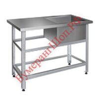 Ванна моечная сварная Финист ВМНс-1 (1200х600х860) - БумерангШоп.РФ - Всё для торговли и общепита