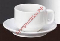 Чашка кофейная Fairway 120 мл (фарфор) - БумерангШоп.РФ - Всё для торговли и общепита