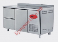 Холодильный стол Fornazza (500 л, 1 дверь, 4 ящика) - БумерангШоп.РФ - Всё для торговли и общепита
