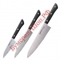 Набор ножей Samura Harakiri SHR-0220B/K - БумерангШоп.РФ - Всё для торговли и общепита