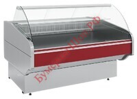 Витрина холодильная Carboma G120 VM-5 3004 (внешний угол, динамика) - БумерангШоп.РФ - Всё для торговли и общепита