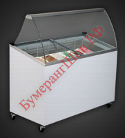 Витрина для мягкого мороженого Ugur D 400 R - БумерангШоп.РФ - Всё для торговли и общепита