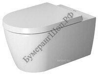 Унитаз подвесной Duravit Me by Starck 2528090000 - БумерангШоп.РФ - Всё для торговли и общепита