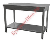 Стол производственный Gastrolux СП-057/S/Р - БумерангШоп.РФ - Всё для торговли и общепита