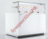 Прилавок холодильный кондитерский VOLANS 0,9 (без боковин и фронтальной панели) - БумерангШоп.РФ - Всё для торговли и общепита