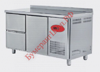 Холодильный стол Fornazza (300 л, 1 дверь, 2 ящика) - БумерангШоп.РФ - Всё для торговли и общепита