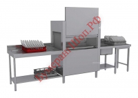 Тоннельная посудомоечная машина Elettrobar NIAGARA 411.1 T101EBD - БумерангШоп.РФ - Всё для торговли и общепита