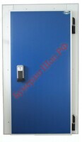 Распашная дверь одностворчатая НТ-РДО 900x2100 (120 мм) - БумерангШоп.РФ - Всё для торговли и общепита