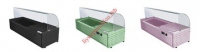 Настольная холодильная витрина ToppingBox НХВсм-8 (с моллированным стеклом) - БумерангШоп.РФ - Всё для торговли и общепита