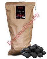 Уголь древесный для грилей BBQFIRE (в брикетах, 10 кг) - БумерангШоп.РФ - Всё для торговли и общепита