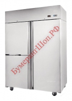 Шкаф морозильный ISA GE 1400 RV TB 1P + 2 1/2P - БумерангШоп.РФ - Всё для торговли и общепита