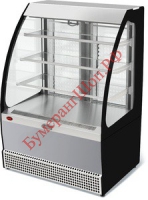 Холодильная витрина Veneto VSo-0,95 (нерж., открытая) - БумерангШоп.РФ - Всё для торговли и общепита