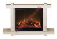 Камин Glenrich Капри Delux Sh 33BL дуб беленый - БумерангШоп.РФ - Всё для торговли и общепита