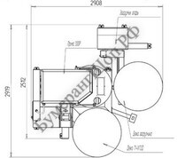 Загрузчик опары Д-140 (к "Прима-160Р") - БумерангШоп.РФ - Всё для торговли и общепита