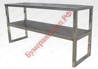 Полка настольная ПНК 1200*300*500 (комбинированная) - БумерангШоп.РФ - Всё для торговли и общепита