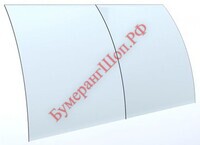 Стекло фронтальное для ВС 5 / ВУ 5 - 260 (1/2 часть) - БумерангШоп.РФ - Всё для торговли и общепита