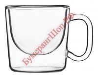 Чашка Luigi Bormioli Thermic Glass India для кофе - БумерангШоп.РФ - Всё для торговли и общепита