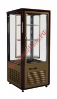 Шкаф холодильный кондитерский Carboma R120C Люкс INOX (D4 VM 120-1) - БумерангШоп.РФ - Всё для торговли и общепита