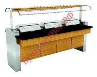 Салат-бар тепловой INOKSAN INO-OSA-DL162 - БумерангШоп.РФ - Всё для торговли и общепита