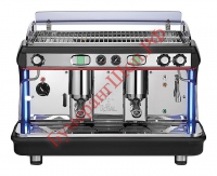 Кофемашина Royal Synchro T2 2GR Semiautomatic Boiler 11LT бело-голубая - БумерангШоп.РФ - Всё для торговли и общепита