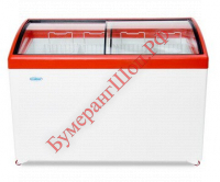 Морозильный ларь МЛГ-400 (красный) - БумерангШоп.РФ - Всё для торговли и общепита