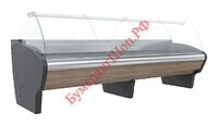 Витрина холодильная Carboma G110 SV 2,5-1-1 (ВХСр-2,5 G110) (статика, выносной агрегат) - БумерангШоп.РФ - Всё для торговли и общепита