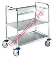 Тележка сервировочная Blanco SW 8X5-3 (усиление двух верхних полок) - БумерангШоп.РФ - Всё для торговли и общепита