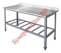 Стол производственный ITERMA СБ-131/606 Ш430 - БумерангШоп.РФ - Всё для торговли и общепита