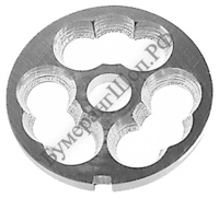 Решетка для мясорубки Sirman TC32 подрезная - БумерангШоп.РФ - Всё для торговли и общепита