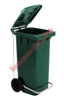 Контейнер пластиковый для мусора Paderno 120 л - БумерангШоп.РФ - Всё для торговли и общепита