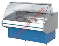 Витрина кондитерская Golfstream Двина CS 120 ВВК синяя - БумерангШоп.РФ - Всё для торговли и общепита