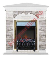 Камин Glenrich Арочный Fobos BR Мисхор белый угловой - БумерангШоп.РФ - Всё для торговли и общепита