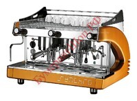 Кофемашина Royal Synchro 3GR Lever Dispensing Boiler 21LT оранжевая - БумерангШоп.РФ - Всё для торговли и общепита