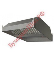 Зонт вытяжной нержавеющий Финист ЗВН-04 (1000х2000х400) - БумерангШоп.РФ - Всё для торговли и общепита