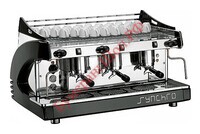 Кофемашина Royal Synchro 3GR Semiautomatic Boiler 21LT красная - БумерангШоп.РФ - Всё для торговли и общепита