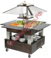 Салат-бар охлаждаемый Roller Grill SB 40 F - БумерангШоп.РФ - Всё для торговли и общепита