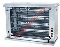 Гриль шампурный электрический Ф4Ш2Э (задняя стенка стекло) - БумерангШоп.РФ - Всё для торговли и общепита