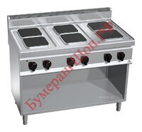 Плита электрическая Berto's E7PQ6M - БумерангШоп.РФ - Всё для торговли и общепита