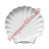 Блюдо раковина Cameo Imperial White 23x22,5 см - БумерангШоп.РФ - Всё для торговли и общепита