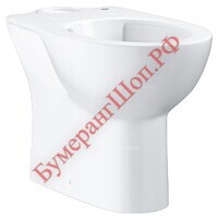 Унитаз напольный Grohe Bau Ceramic 39349000Gr - БумерангШоп.РФ - Всё для торговли и общепита