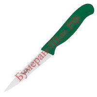 Нож овощной Paderno 11 см (зеленая ручка) - БумерангШоп.РФ - Всё для торговли и общепита