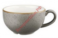 Чашка для каппучино Churchill Stonecast 340 мл (серая) - БумерангШоп.РФ - Всё для торговли и общепита