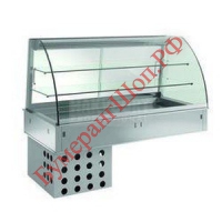 Встраиваемый прилавок-витрина для холодных блюд Emainox I7VV2RPR3 - БумерангШоп.РФ - Всё для торговли и общепита