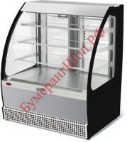 Холодильная витрина Veneto VSo-1,3 (нерж., открытая) - БумерангШоп.РФ - Всё для торговли и общепита