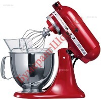 Миксер планетарный KitchenAid 5KSM125EER красный - БумерангШоп.РФ - Всё для торговли и общепита
