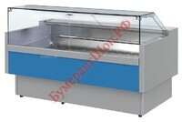 Витрина холодильная Golfstream Двина QV 250 ВСН синяя - БумерангШоп.РФ - Всё для торговли и общепита