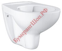 Унитаз подвесной Grohe Bau Ceramic 39427000Gr - БумерангШоп.РФ - Всё для торговли и общепита