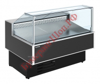 Витрина холодильная CRYSPI Gamma Quadro SN FISH 1200 LED (без боковин) - БумерангШоп.РФ - Всё для торговли и общепита