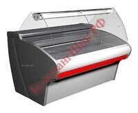 Витрина холодильная Carboma G110 SV 2,5-1 (ВХСр-2,5 G110) (статика) - БумерангШоп.РФ - Всё для торговли и общепита